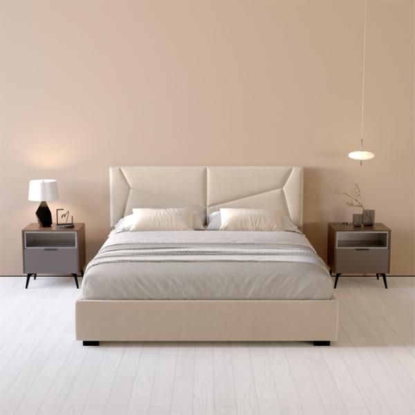 Кровать My-Style my-Vera 160 x 200 см / Фанера / Кремовый photo 4