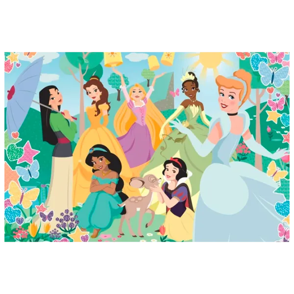 Puzzle Clementoni Princess 6+/ Numărul de piese: 104 photo 1