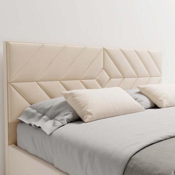 Кровать My-Style my-Ruby 200 x 200 см / Фанера / Кремовый photo 2