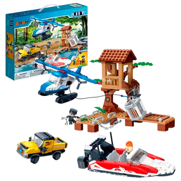 Constructor BanBao 7031 Transport/ Brown photo 1