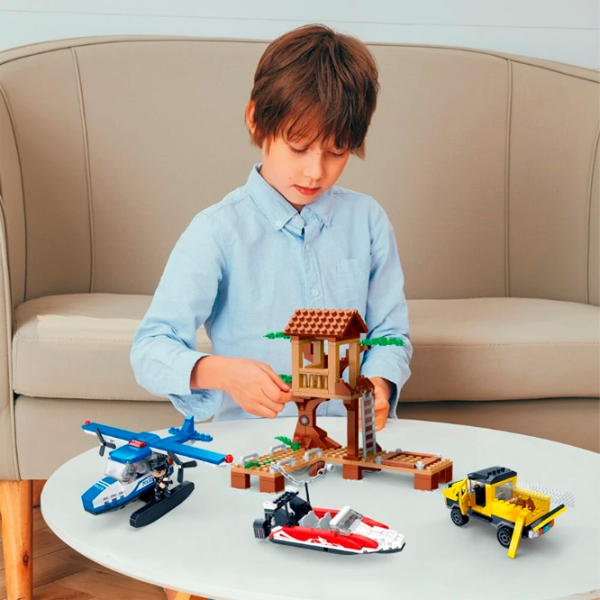 Constructor BanBao 7031 Transport/ Brown photo 4