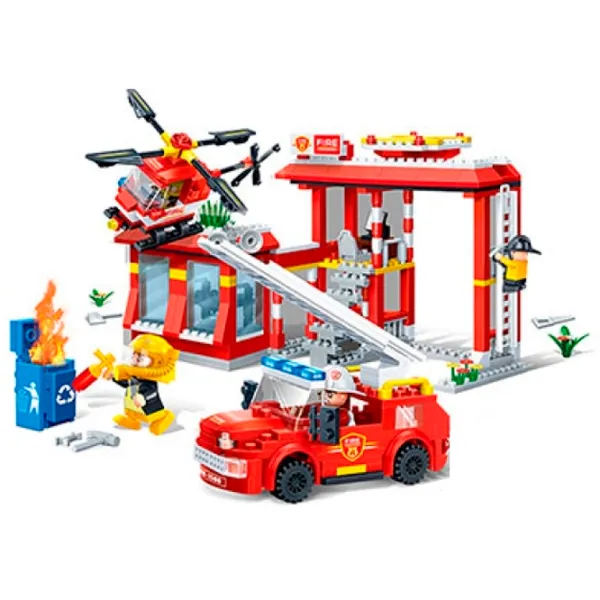 Constructor BanBao Pompierii Clasic/ Red photo 2