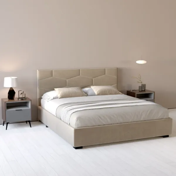 Кровать My-Style my-Leya 140 x 200 см / Фанера / Капучино photo 5