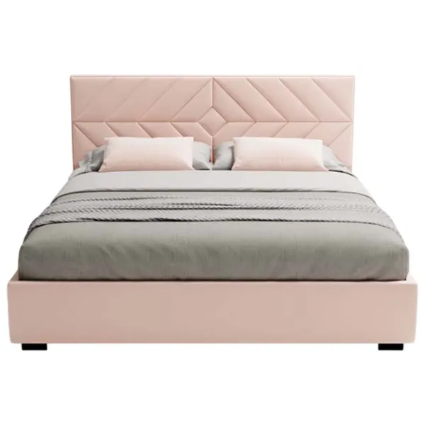 Кровать My-Style my-Ruby 200 x 200 см / Фанера / Светло-розовый photo 3