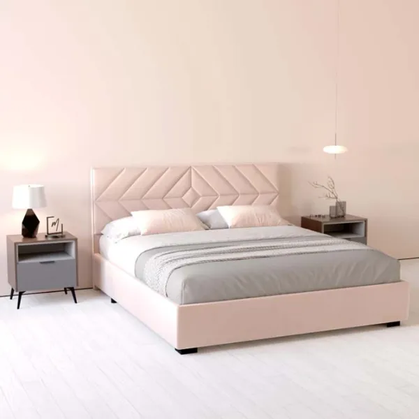 Кровать My-Style my-Ruby 200 x 200 см / Фанера / Светло-розовый photo 4