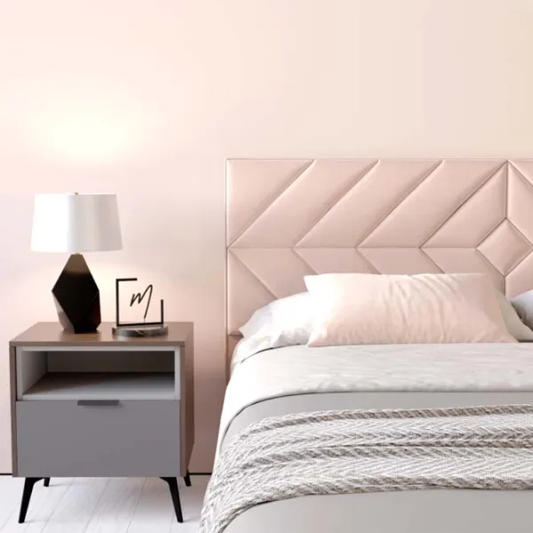 Кровать My-Style my-Ruby 200 x 200 см / Фанера / Светло-розовый photo 6