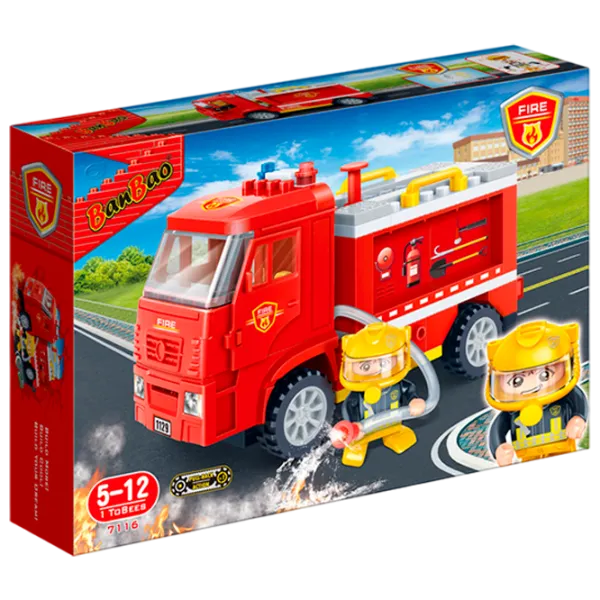 Constructor BanBao Pompierii Clasic/ Red photo 1