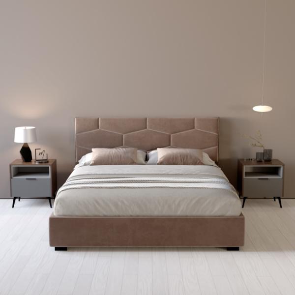 Кровать My-Style my-Leya 160 x 200 см / Фанера / Коричневый photo 6