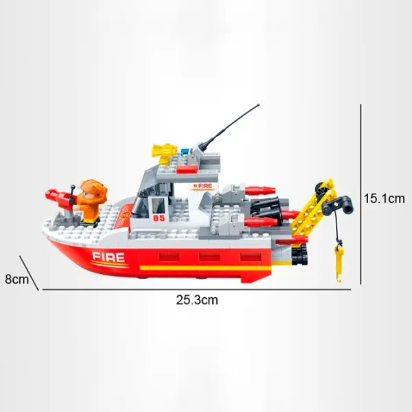 Constructor BanBao Pompierii Clasic/ Red photo 3