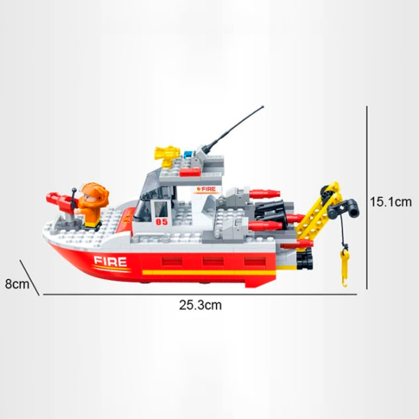 Constructor BanBao Pompierii Clasic/ Red photo 3