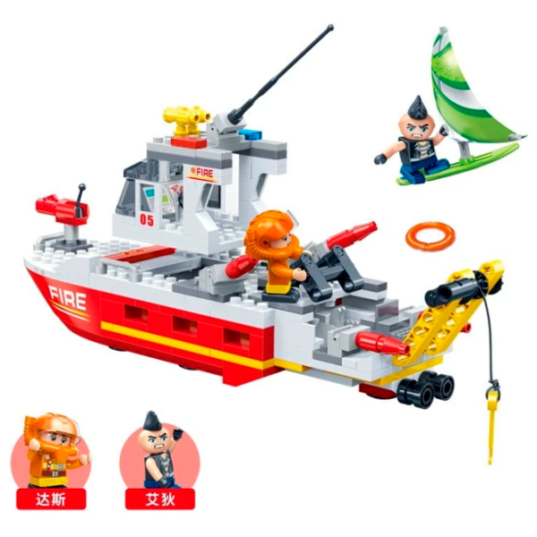 Constructor BanBao Pompierii Clasic/ Red photo 5