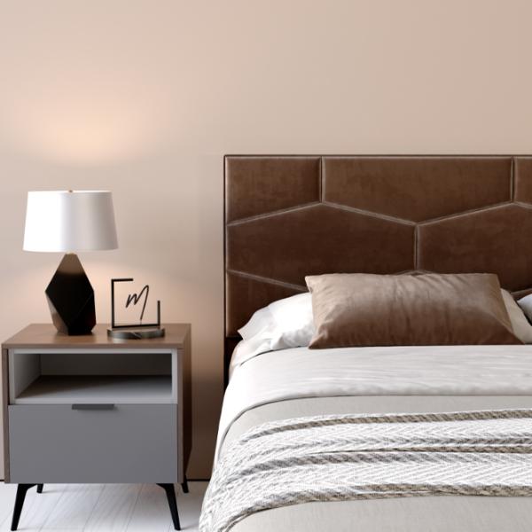 Кровать My-Style my-Leya 90 x 200 см / Фанера / Тёмно-коричневый photo 7