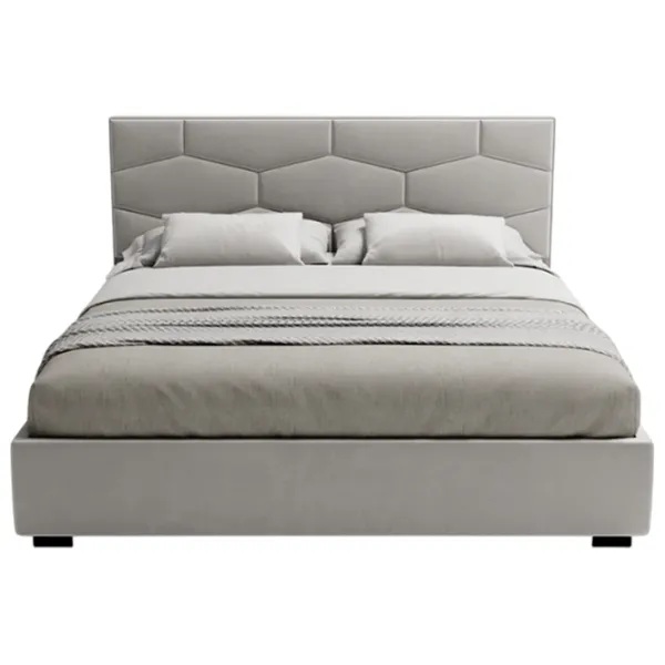 Кровать My-Style my-Leya 200 x 200 см / Фанера / Серый photo 2