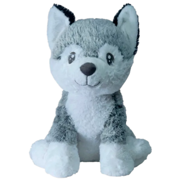 Мягкая игрушка ChiToys Animals Husky 16607 0+ / Серый photo 1