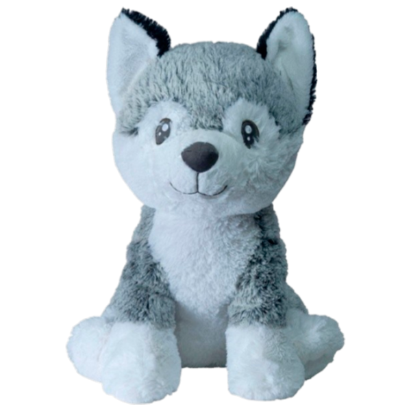 Мягкая игрушка ChiToys Animals Husky 16607 0+ / Серый photo 1
