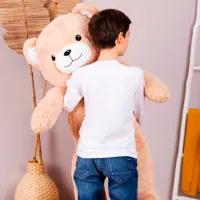 Jucărie moale ChiToys Animals Gaston 16523 0+ / Beige photo 5