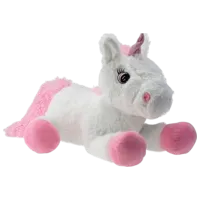 Jucărie moale ChiToys Animals Unicorn 16611 0+ / White