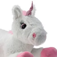Jucărie moale ChiToys Animals Unicorn 16611 0+ / White photo 2