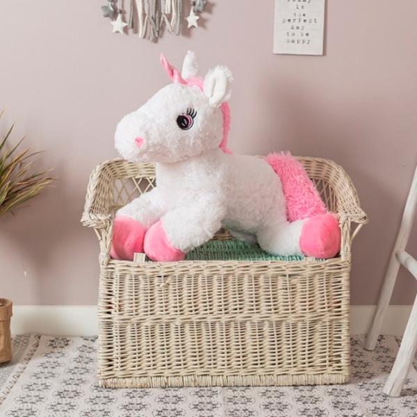 Jucărie moale ChiToys Animals Unicorn 16611 0+ / White photo 3