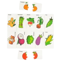 Puzzle ICOM Vegetable 3+/ Количество деталей: 24