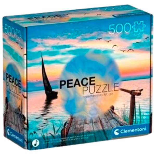 Puzzle Clementoni Peace 14+/ Numărul de piese: 500 photo 4