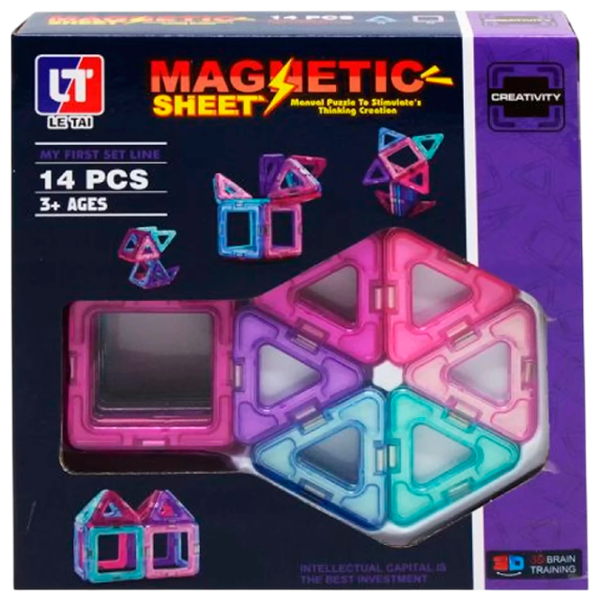 Constructor Le Tai Magnetic Sheet Clasic/ Multicolor photo 1