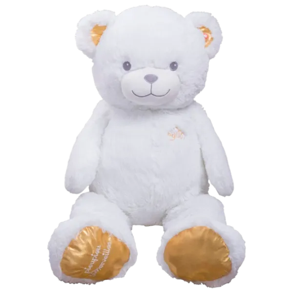 Мягкая игрушка Pioupiou et Merveilles Animals Beer 16606 3+ / Белый photo 1