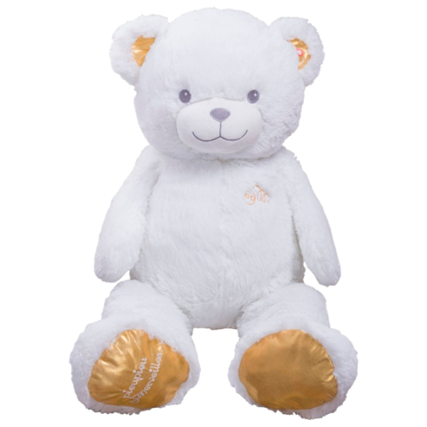 Мягкая игрушка Pioupiou et Merveilles Animals Beer 16606 3+ / Белый photo 1