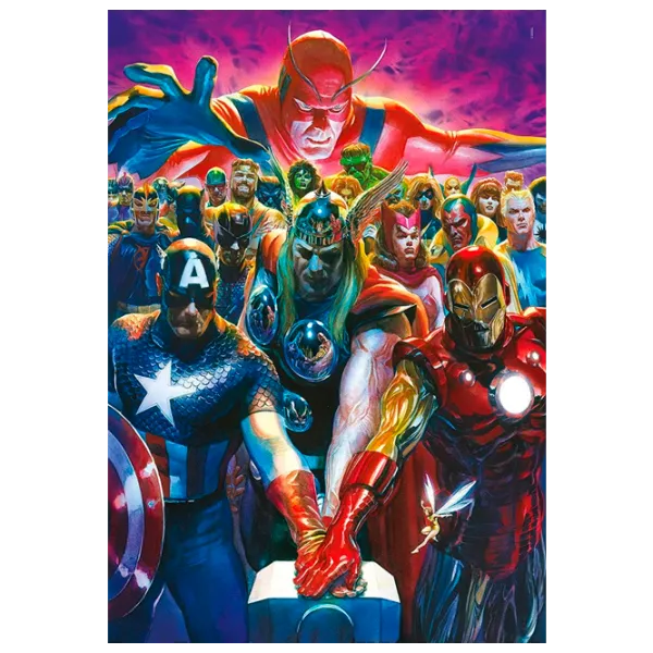 Puzzle Clementoni Avengers 14+/ Numărul de piese: 1000 photo 1