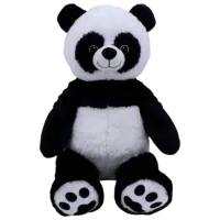 Мягкая игрушка ChiToys Animals Panda 16601 0+ / Черный