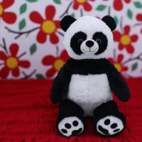 Jucărie moale ChiToys Animals Panda 16601 0+ / Black photo 2