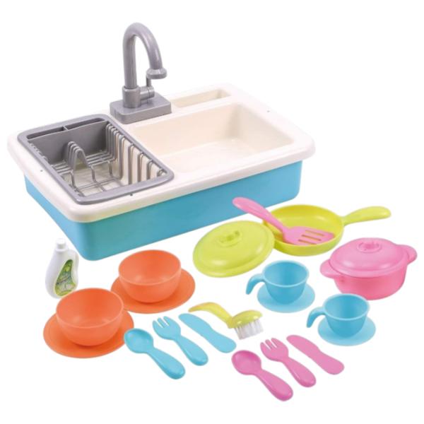 Joc de rol PlayGo Wash-up Kitchen Sink 3+ / Set tehnica pentru casa photo 1