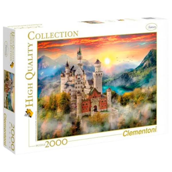 Puzzle Clementoni Neuschwanstein 12+/ Numărul de piese: 2000 photo 2
