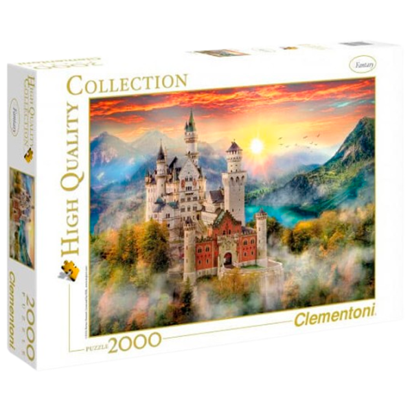 Puzzle Clementoni Neuschwanstein 12+/ Numărul de piese: 2000 photo 2