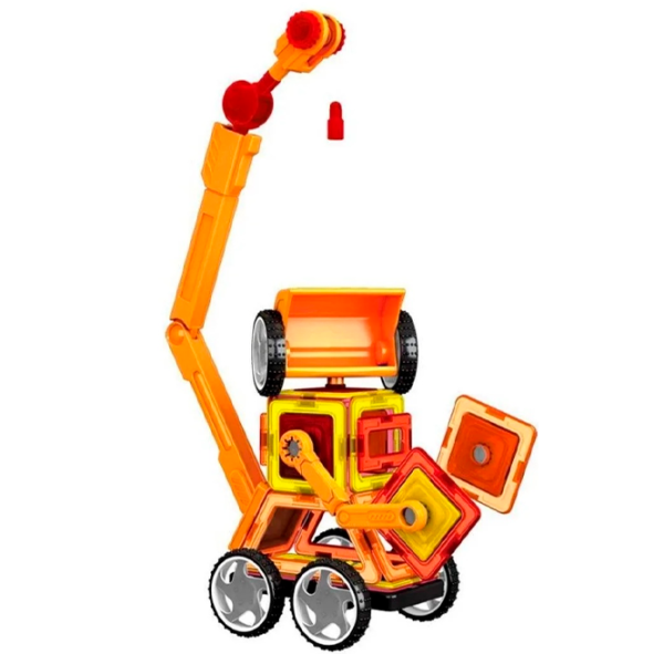Constructor Play Smart Transport pentru construcții Creativ/ Orange photo 3