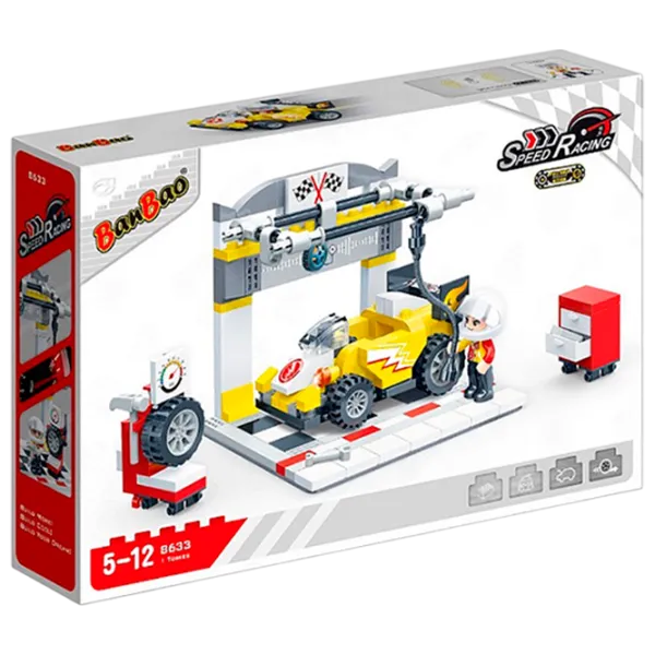 Constructor BanBao Montarea anvelopelor Mașină/ White photo 1