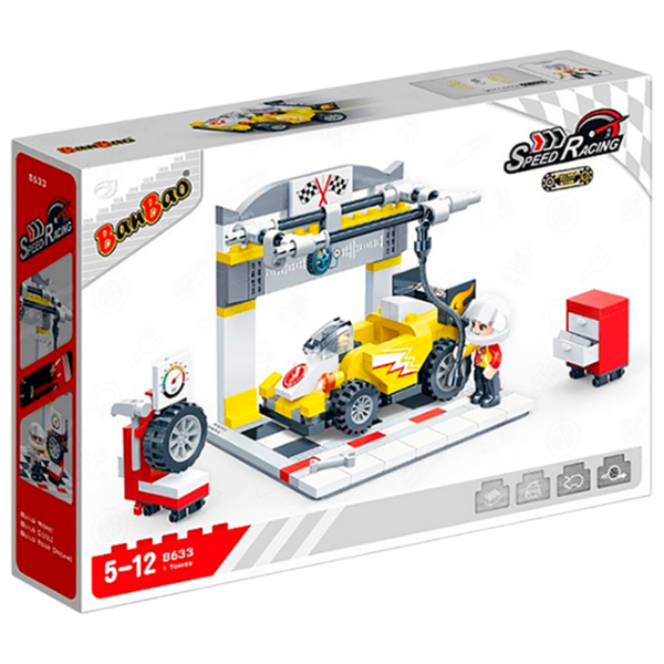 Constructor BanBao Montarea anvelopelor Mașină/ White photo 1