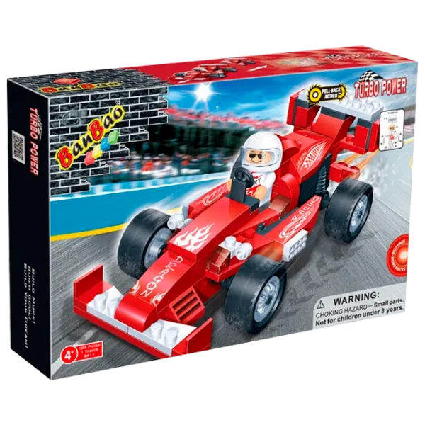 Constructor BanBao Formula 1 Mașină/ Red photo 1