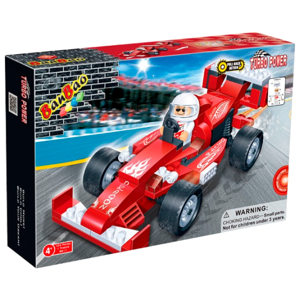Constructor BanBao Formula 1 Mașină/ Red photo 1