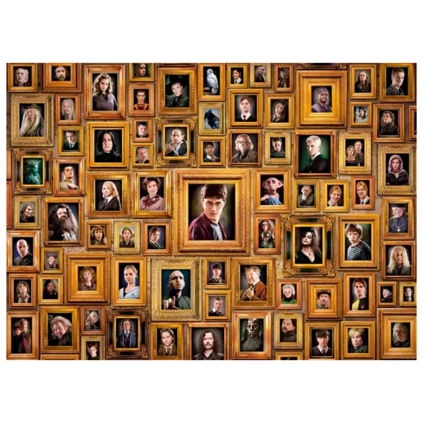 Puzzle Clementoni Harry Potter 10+/ Numărul de piese: 1000 photo 1