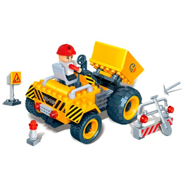 Конструктор BanBao Стройтехника Транспорт/ Оранжевый photo 2