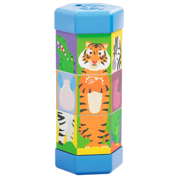 Развивающий набор Quercetti Animals Tubò Mix & Match 02582 2+ / Разноцветный photo 1