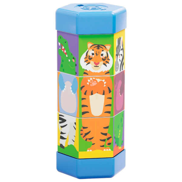 Развивающий набор Quercetti Animals Tubò Mix & Match 02582 2+ / Разноцветный photo 1