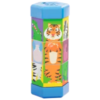 Развивающий набор Quercetti Animals Tubò Mix & Match 02582 2+ / Разноцветный