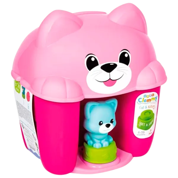 Constructor Clementoni Cat & Kitten Clasic/ Pink photo 1