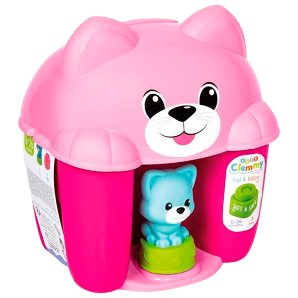 Constructor Clementoni Cat & Kitten Clasic/ Pink photo 1
