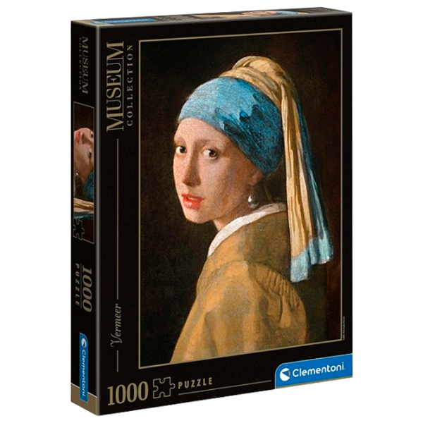 Puzzle Clementoni Girl with a Pearl Earring 12+/ Количество деталей: 1000 photo 2