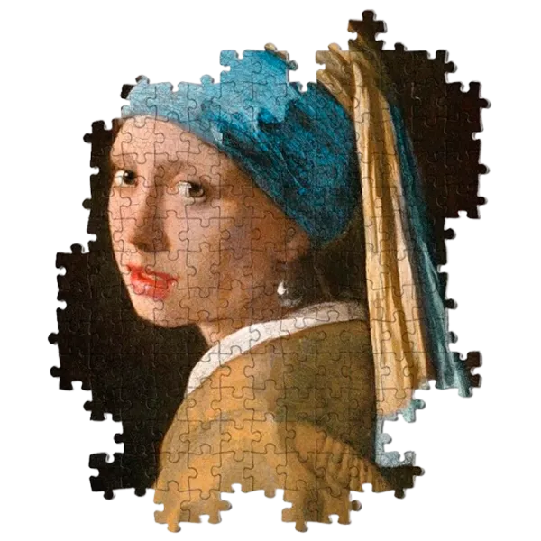 Puzzle Clementoni Girl with a Pearl Earring 12+/ Количество деталей: 1000 photo 5