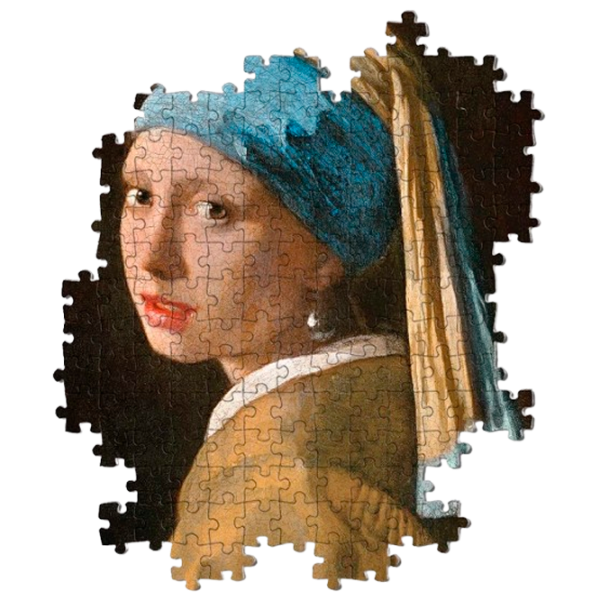 Puzzle Clementoni Girl with a Pearl Earring 12+/ Количество деталей: 1000 photo 5