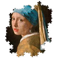 Puzzle Clementoni Girl with a Pearl Earring 12+/ Numărul de piese: 1000 photo 5